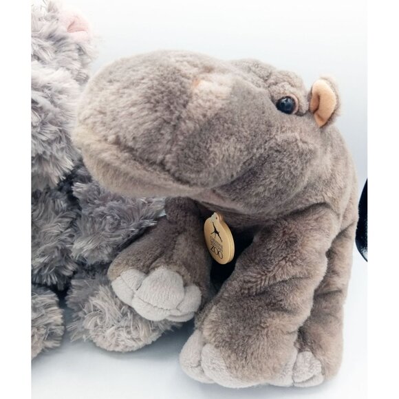 Hippos Plush Aurora Cheyenne Mountain Zoo Wild Republic Soft Toy Stuffed Animals - Picture 3 of 16
